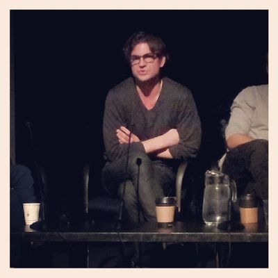 "I can't believe this just happened. Gale Harold talking very personally about his confidence as an actor." - Instagram on April 12th, 2014
