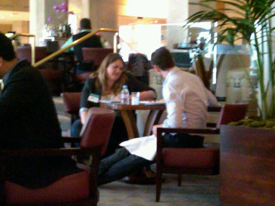 "So a person who shall not me named paparazzied me and Gale Harold."
 - Posted on Twitter by Carina MacKenzie on August 13h, 2011 - Picture taken on August 8th, 2011
