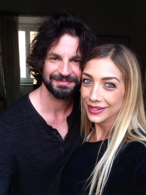 "Today in Rome shooting whit Gale Harold, che si trova a Roma per girare il film ANDRON. Grooming and hairstyle by me." - With/by Manola Spaziani - The make up Artist - September 15th 2014 

